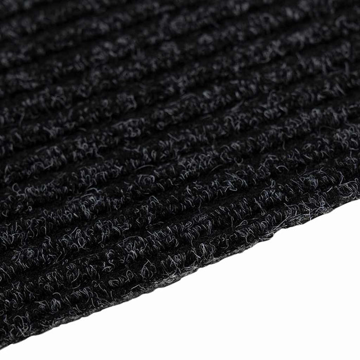 Teppeløper Antrasitt 80 x 400 cm stoff