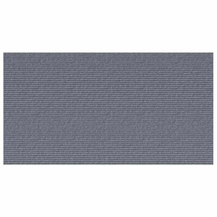 Teppeløper Lysegrå 80 x 150 cm stoff