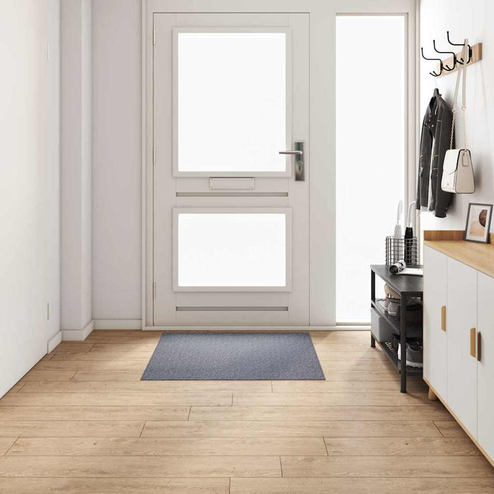 Teppeløper Lysegrå 100 x 100 cm stoff