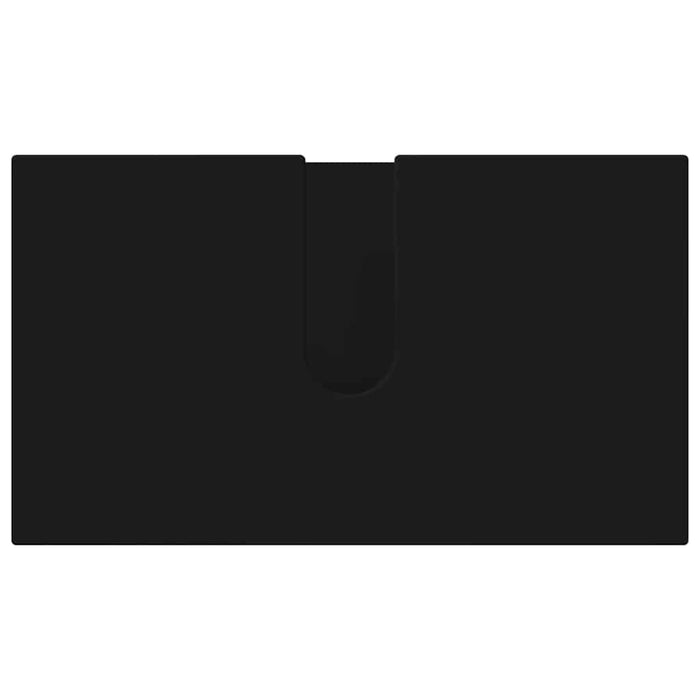 Baderomsinnredningssett med skuff 5 pcs Svart 61 x 35 x 64 cm