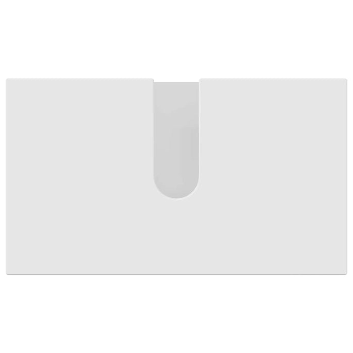 Baderomsinnredningssett Veggmontert 4 pcs Hvit 61 x 35 x 64 cm