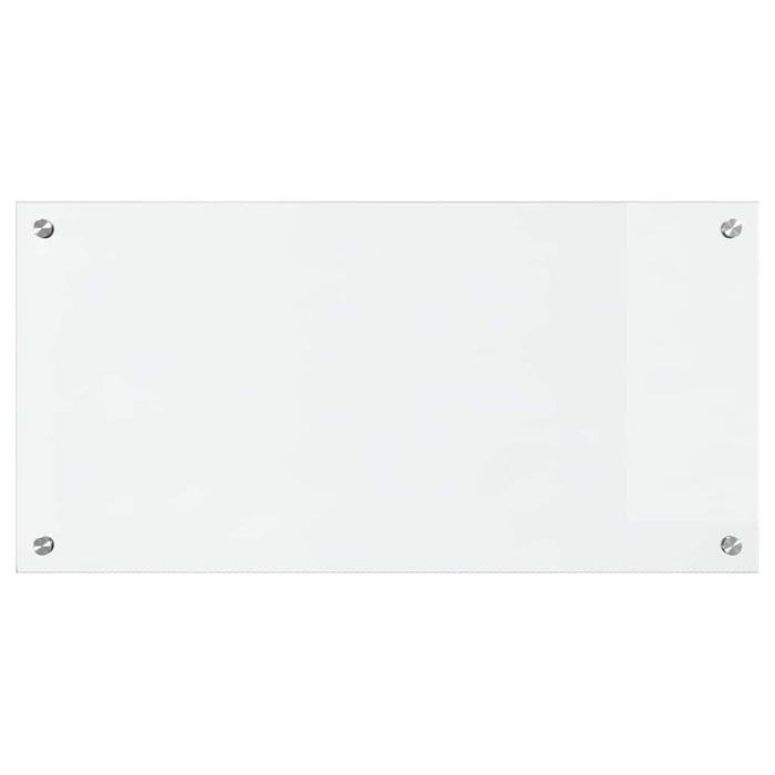 Kjøkkenbakplate Gjennomsiktig 80 x 40 x 0,8 cm herdet glass