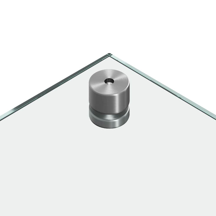 Kjøkkenbakplate Gjennomsiktig 80 x 50 x 0.8 cm herdet glass