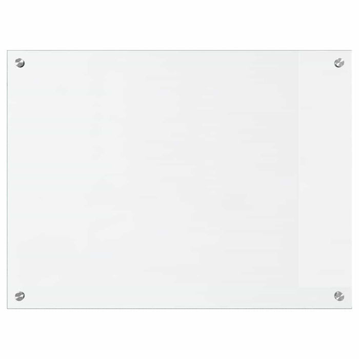 Kjøkkenbakplate Gjennomsiktig 80 x 60 x 0.8 cm herdet glass
