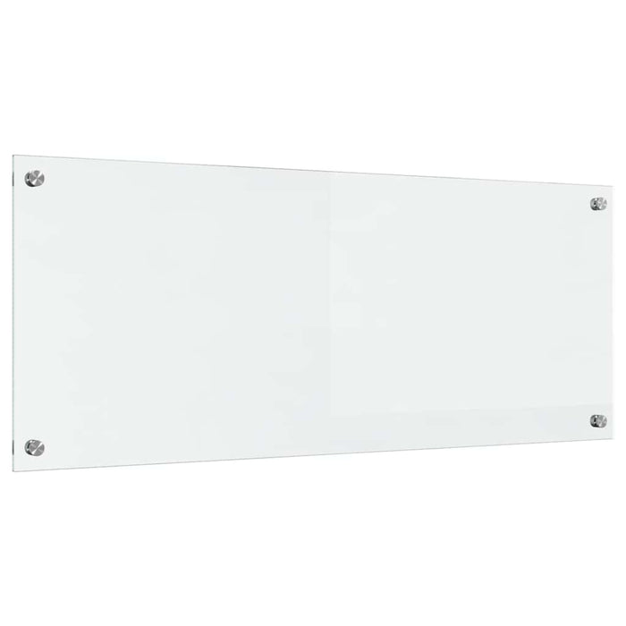 Kjøkkenbakplate Gjennomsiktig 100 x 40 x 0.8 cm herdet glass