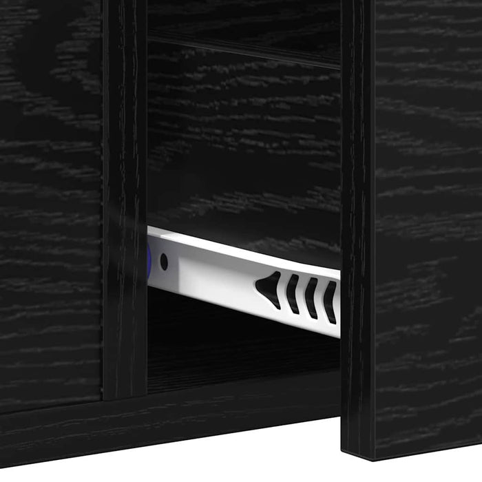 Konsollbord Annet Svart eik 100 x 34.5 x 75 cm Konstruert tre