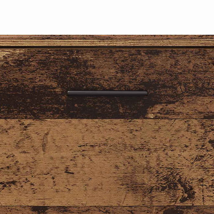 Baderomsskap Gammelt tre 76.5 x 35 x 64 cm Konstruert tre