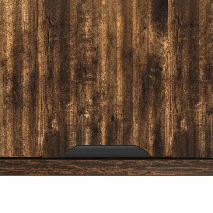 Baderomsskap med dør Røkt eik 39 x 23.5 x 65 cm Konstruert tre