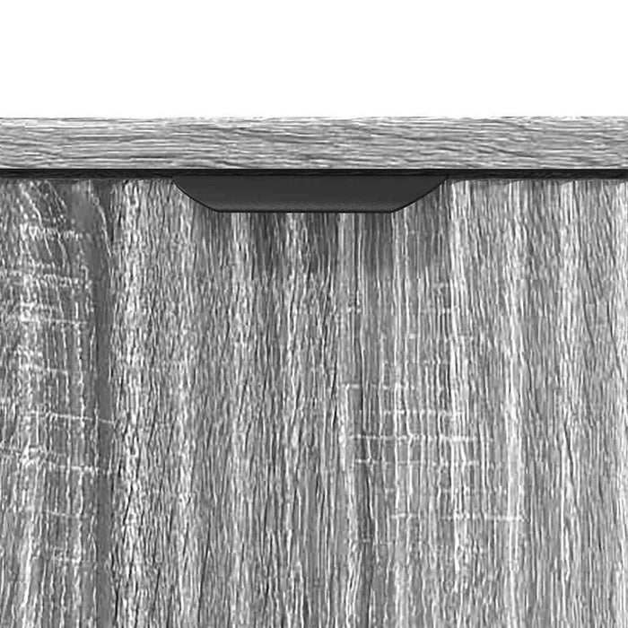 Baderomsvaskeskap Grå sonoma 60,5 x 33,5 x 61 cm Konstruert tre