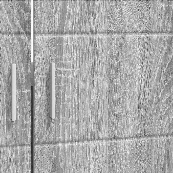 Bad vaskeskap TULUM Grå sonoma 60 x 34 x 63 cm Konstruert tre