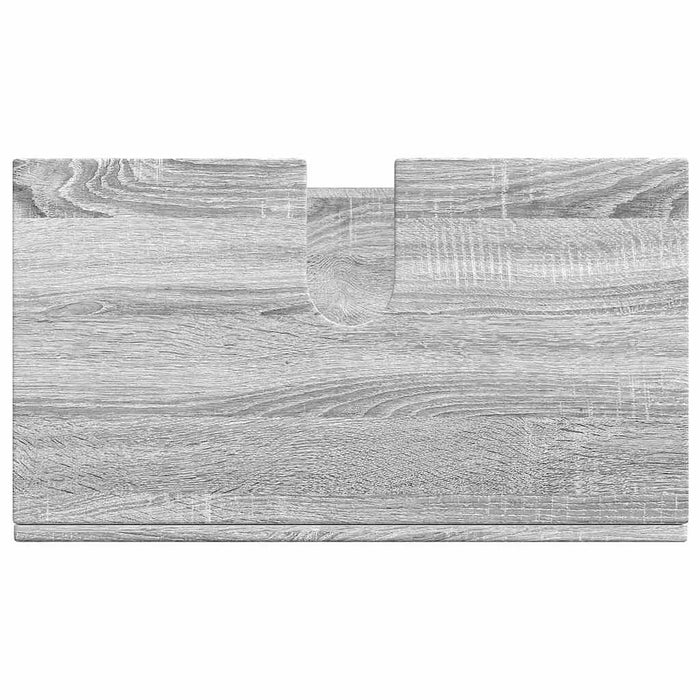 Bad vaskeskap TULUM Grå sonoma 60 x 34 x 63 cm Konstruert tre