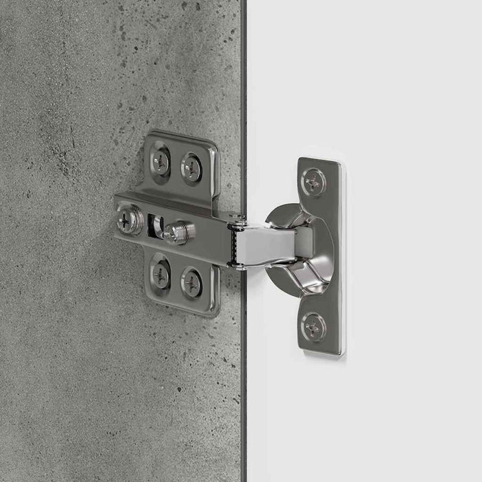 Baderomsskap TULUM Betonggrå 37 x 31.5 x 203 cm Konstruert tre