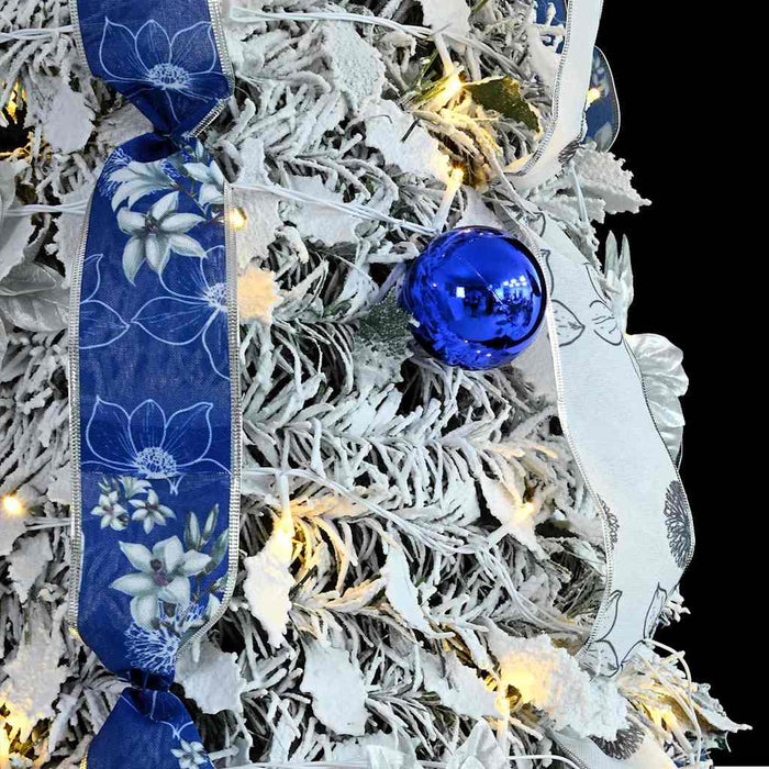 Kunstig juletre med 150 LED med stativ grønn 180 cm PVC