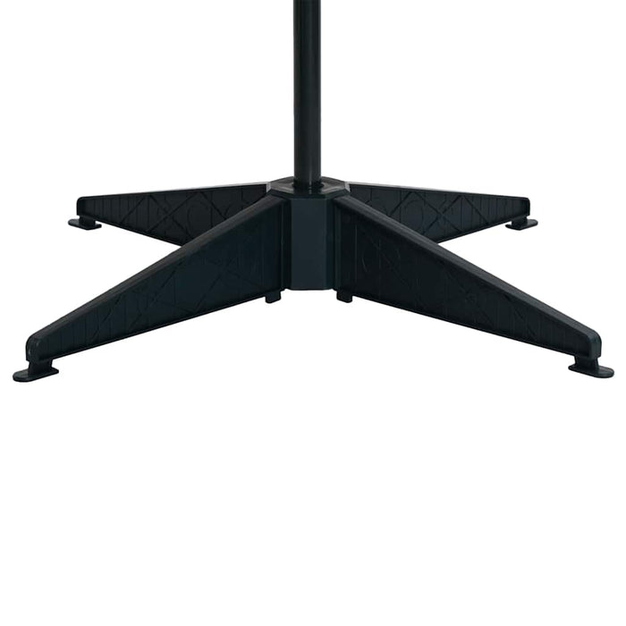 Kunstig juletre med 150 LED med stativ grønn 180 cm PVC