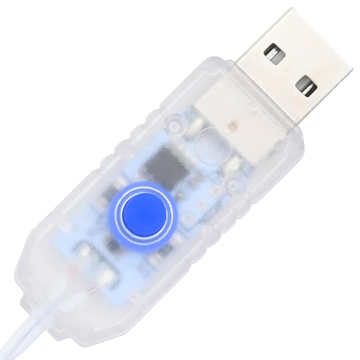 Kunstig juletre med 150 LED med stativ grønn 180 cm PVC