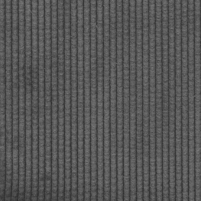 Sofaputer 2 pcs Mørkegrå 70 x 50 cm Corduroy stoff