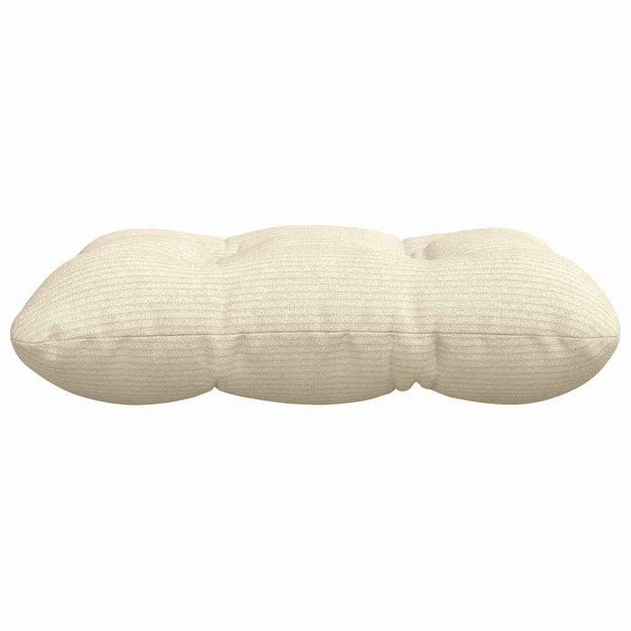 Seteputer 4 pcs Krem 40 x 40 cm Corduroy stoff