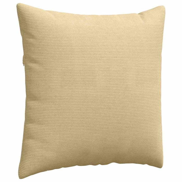 Sofaputer 2 pcs Grågrønn 80 x 80 cm Corduroy stoff