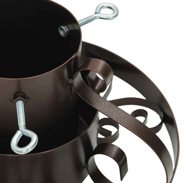 Juletre Stand Antikk kobber 40 x 40 x 20.5 cm Stål