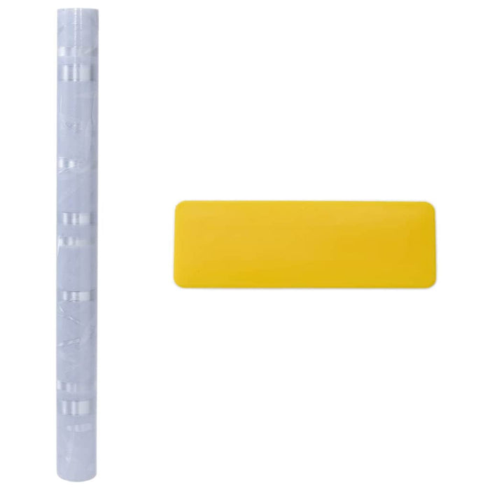 Statisk Vindusfilm Bambusmønster 45 x 500 cm PVC