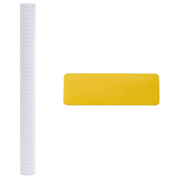 Vindusfilm Frostede striper 90 x 1000 cm PVC