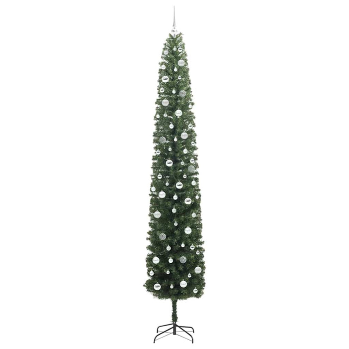 Kunstig juletre with LEDs grønn 270 cm PVC
