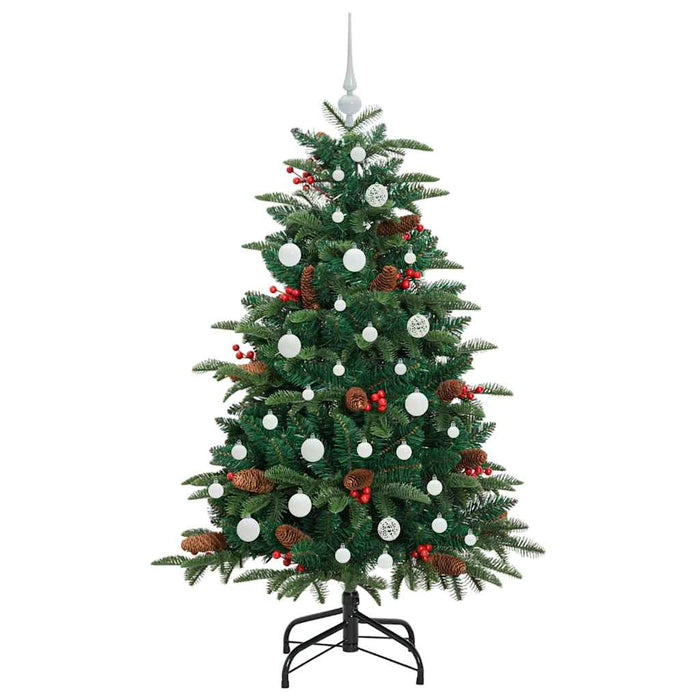 Kunstig juletre grønn 150 cm PVC og Metall og Plast