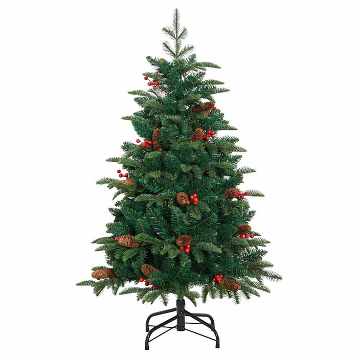 Kunstig juletre grønn 150 cm PVC og Metall og Plast
