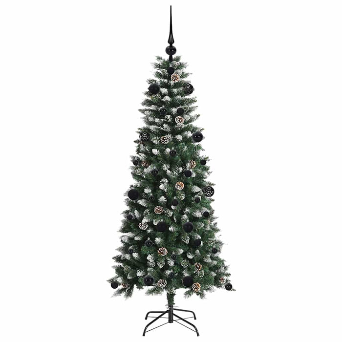 Kunstig juletre grønn 66 x 66 x 150 cm PVC og plast og stål