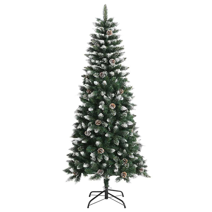Kunstig juletre grønn 66 x 66 x 150 cm PVC og plast og stål