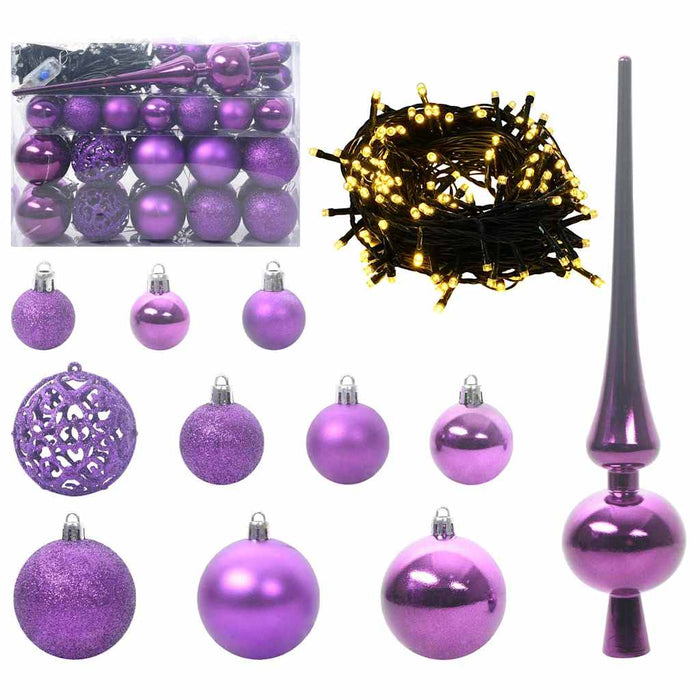 Kunstig juletre Hvit 63 x 63 x 150 cm PVC, plast, stål og PE