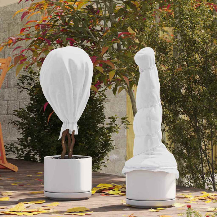 Frostbeskyttelse Plante Fleece Hvit 100 x 1,6 m Uvevd Stoff