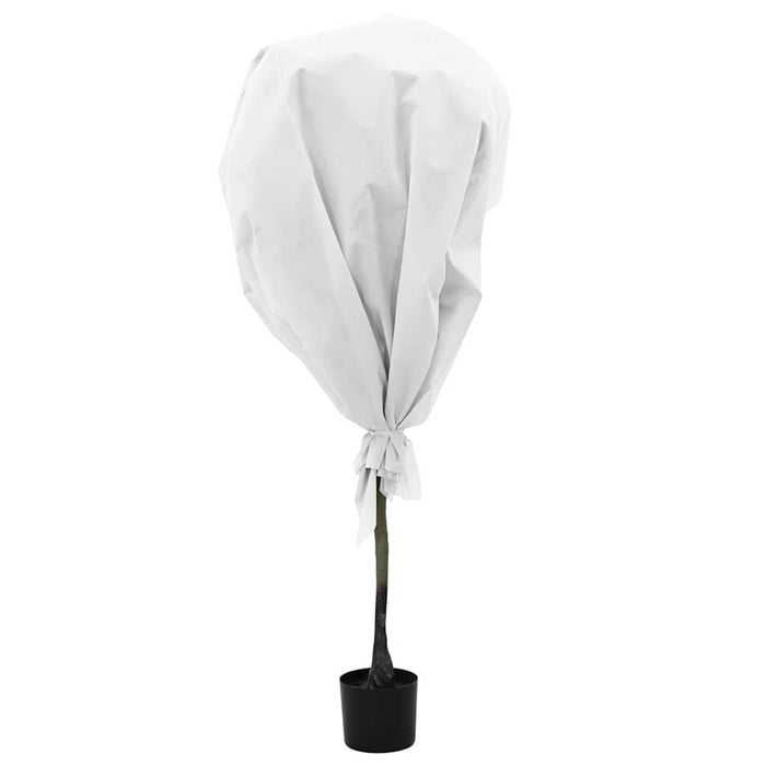 Frostbeskyttelse Plante Fleece Hvit 100 x 1,6 m Uvevd Stoff