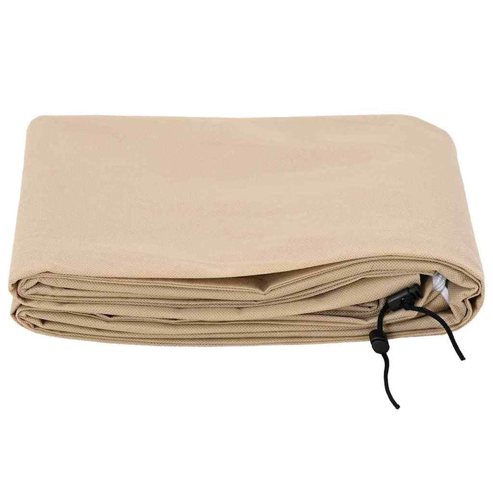 Frostbeskyttelse Plantefleece Dekker 5 pcs Beige 1,55 x 1,55 m