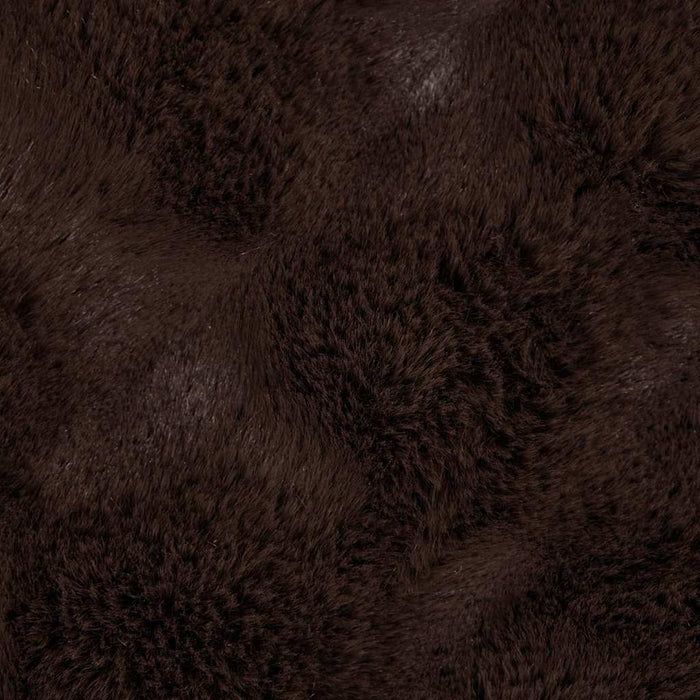 Faux kaninullteppe 4 pcs Kamel 220 x 240 cm Polyester