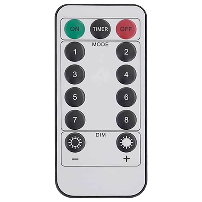 Lyskabel med 120 LED Kald Hvit 5 m PVC