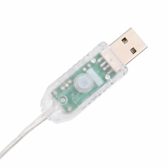 Reinsdyr Trekke Slede Varmhvit 30 x 12 x 55 cm PET