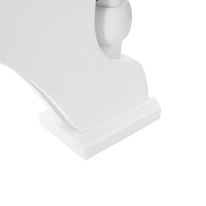 Julelys Bue med 10 LED Lys 3 pcs Hvit 47 x 5 x 29 cm