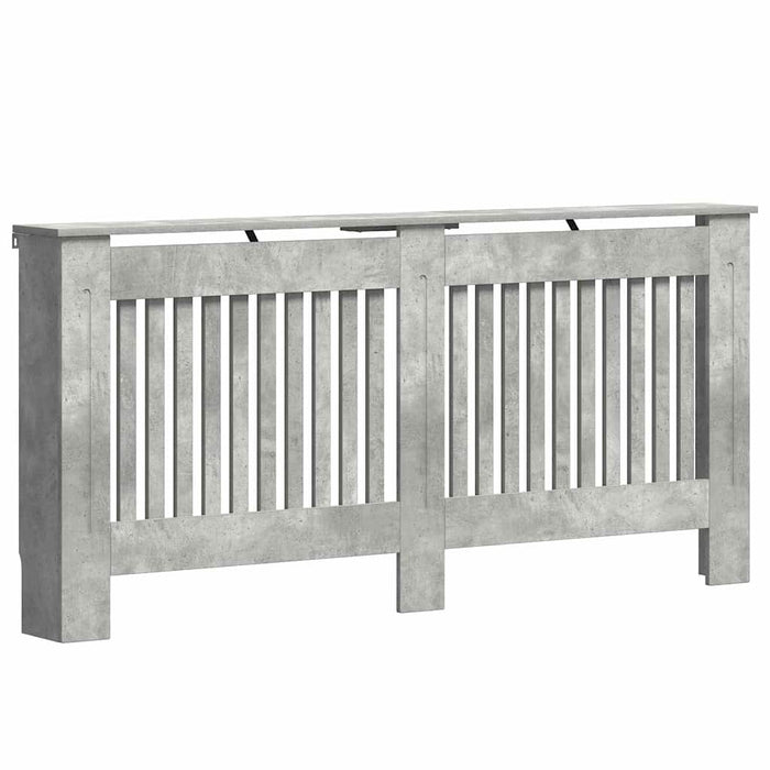Radiator Deksel Betonggrå 172 x 19 x 81,5 cm Konstruert tre