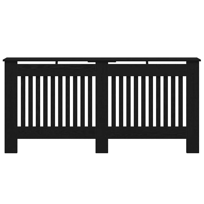 Radiator Deksel Svart Eik 172 x 19 x 81,5 cm Konstruert tre