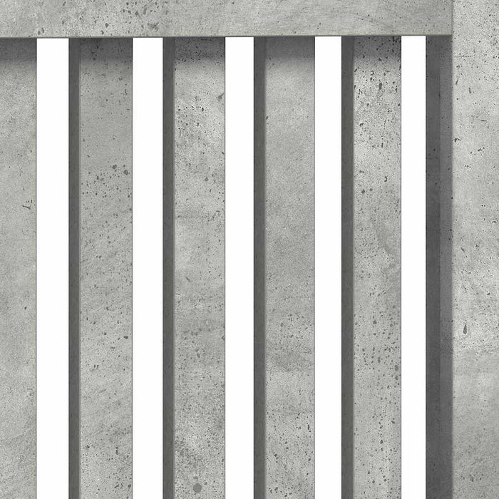 Radiator Deksel Betonggrå 78 x 19 x 81,5 cm Konstruert tre