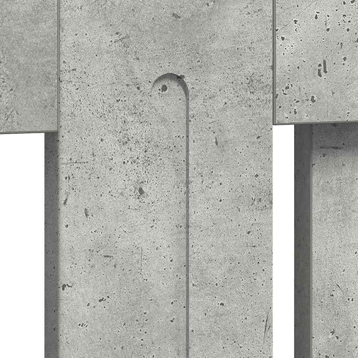 Radiator Deksel Betonggrå 78 x 19 x 81,5 cm Konstruert tre