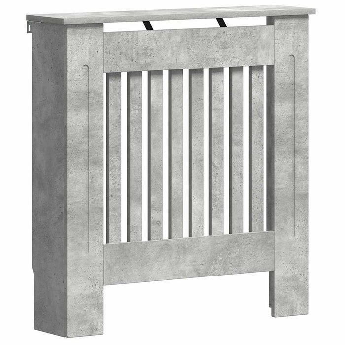 Radiator Deksel Betonggrå 78 x 19 x 81,5 cm Konstruert tre