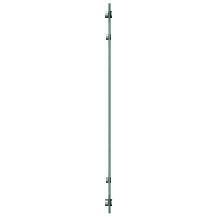 Kjøkkenbakplate 2 pcs Mørkegrå 70 x 60 cm herdet glass