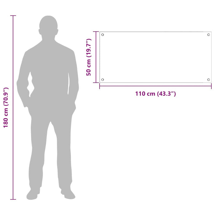 Kjøkkenbakplate 2 pcs Gul 110 x 50 cm herdet glass