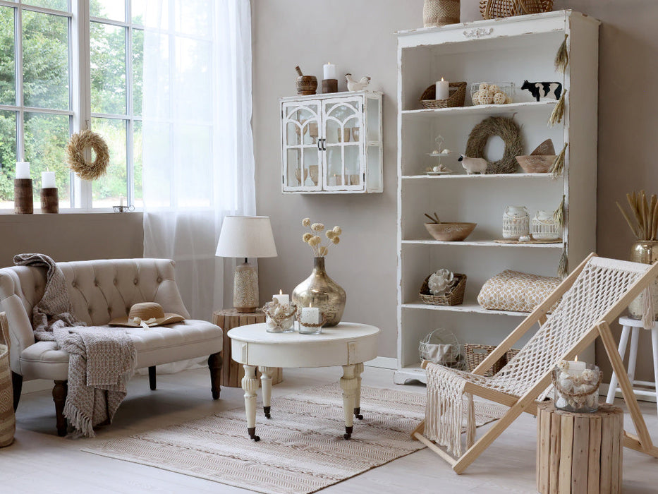 Veggskap med 2 dører fra Chic Antique i fargen hvit 41070819