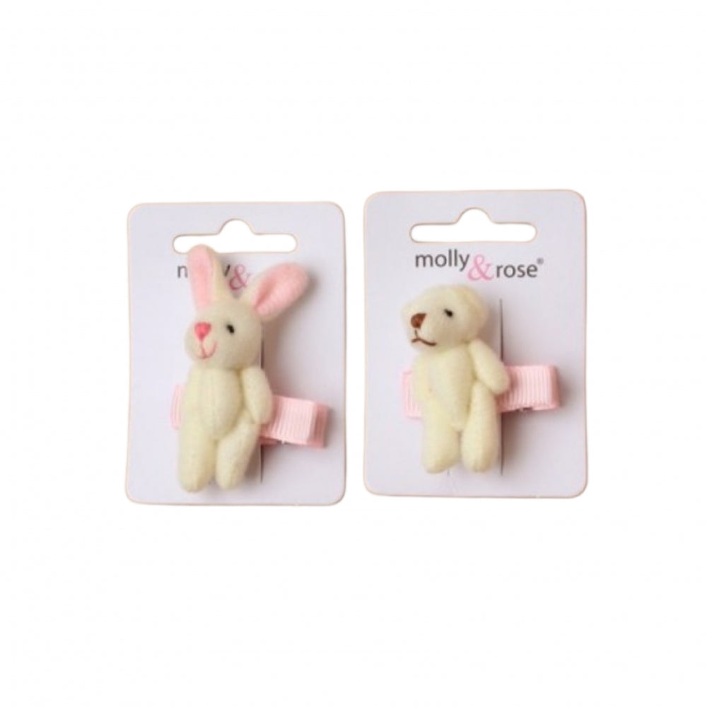 Molly & Rose kanin/bamse klemme