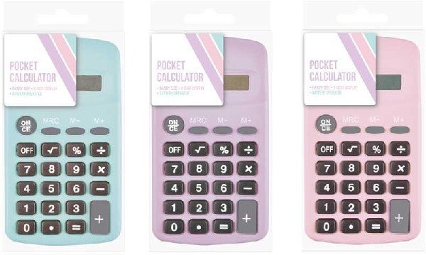Kalkulator pastell