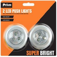 LED Push Lights - 2 Pack