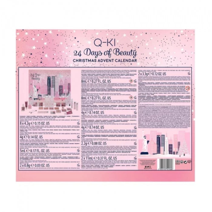 Q-Ki Christmas 24 Days Of Beauty Advent Calendar